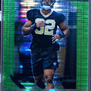 2018 Prizm Marcus Davenport Prizm Neon Green Pulsar RC #246 Saints