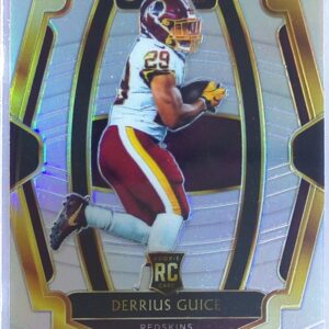 2018 Select Derrius Guice Silver Prizm RC #145 Redskins