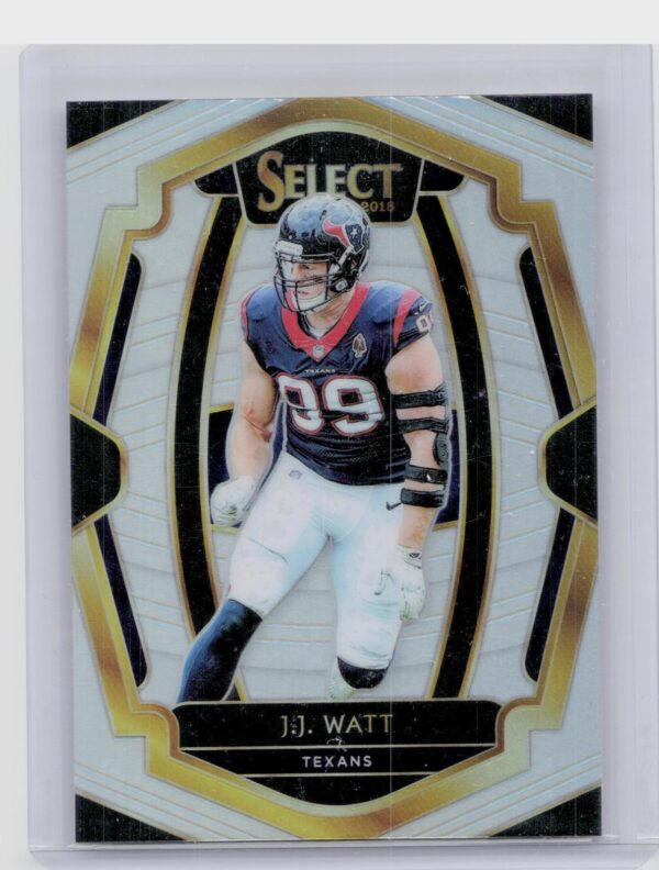 2018 Select J.J. Watt Silver Prizm #119 Texans