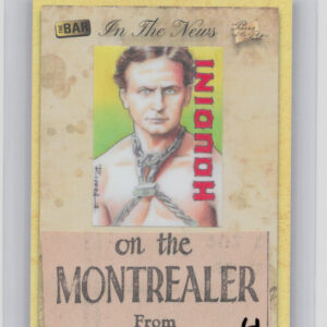 2018 The Bar Momentos News Relic Houdini