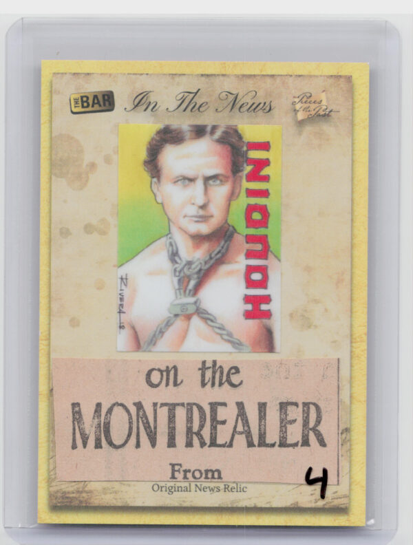 2018 The Bar Momentos News Relic Houdini