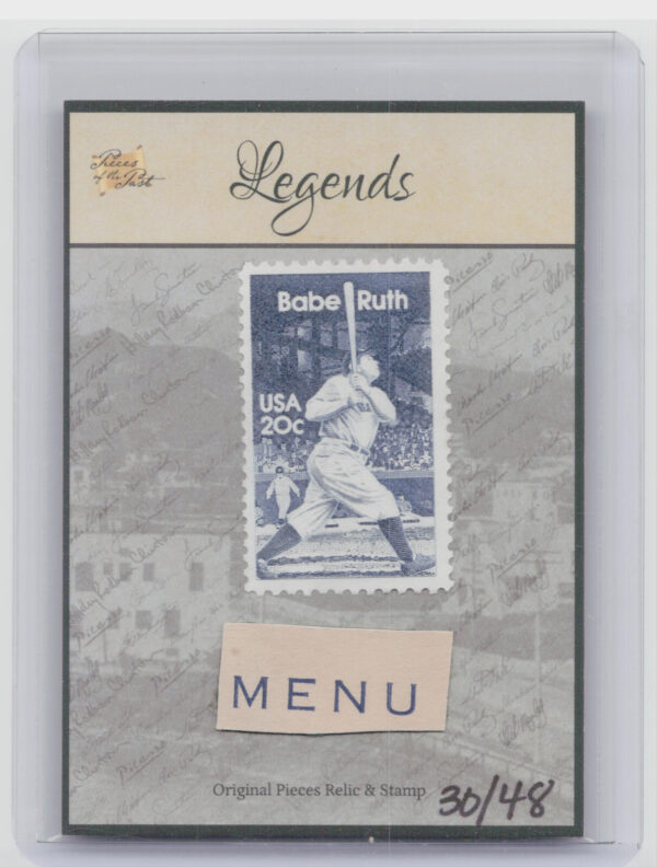 2018 The Bar Pieces of the Past Hybrid Babe Ruth 30/48