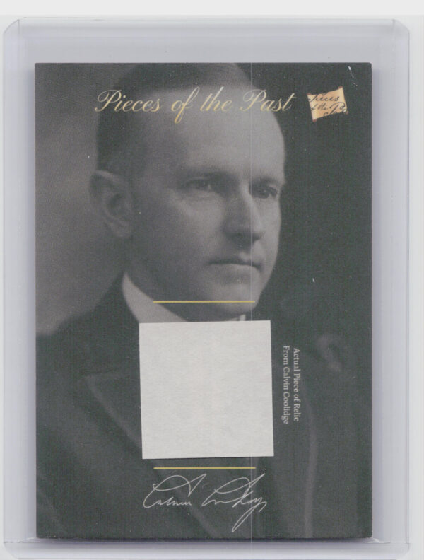 2018 The Bar Pieces of the Past Hybrid Edition:  Calvin Coolidge