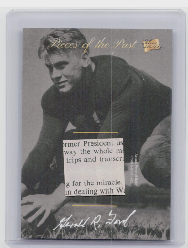 2018 The Bar Pieces of the Past Hybrid Edition:  Gerald Ford