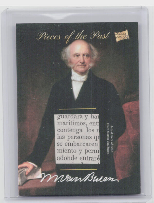 2018 The Bar Pieces of the Past Hybrid Edition:  Martin Van Buren