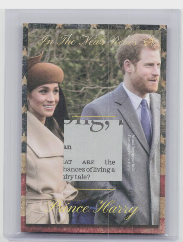 2018 The Bar Pieces of the Past Hybrid Edition:  Prince Harry