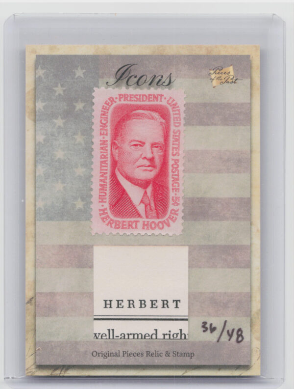 2018 The Bar Pieces of the Past Hybrid herbert Hoover 36/48