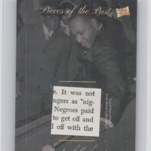 2018 The Bar Pieces of the Past  Mementos Edition:  Martin Luther King Jr.