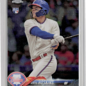 2018 Topps Chrome Update Rhys Hoskins RC #HMT28 Phillies