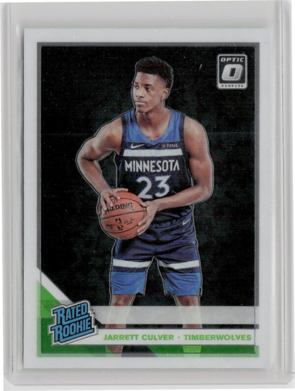 2019-20 Donruss Optic Jarrett Culver RC #160 Timberwolves