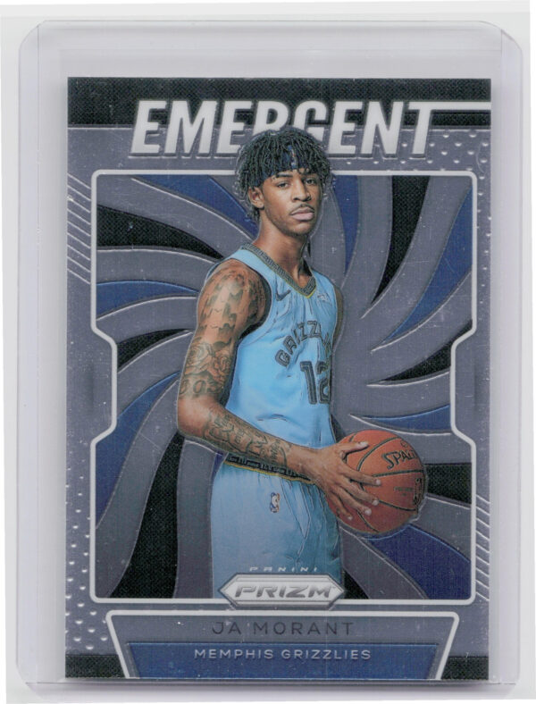 2019-20 Panini Prizm Ja Morant #17 Grizzlies Emergent