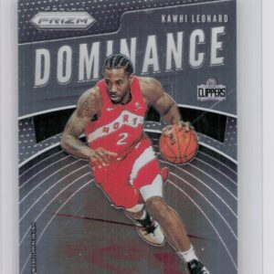 2019-20 Panini Prizm Kawhi Leonard #16 Clippers Dominance