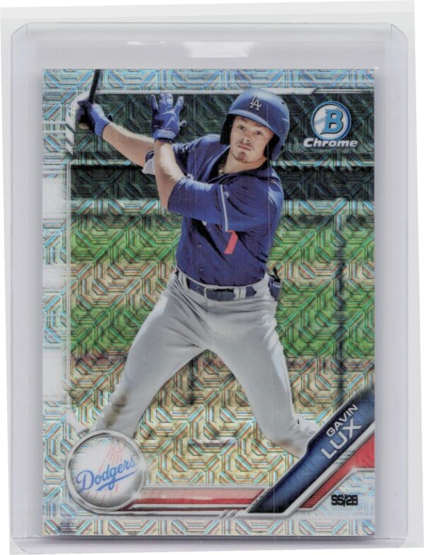 2019 Bowman Gavin Lux #BCP-130 Dodgers Chrome Prospects Mojo Refractors