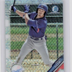 2019 Bowman Gavin Lux #BCP-130 Dodgers Chrome Prospects Mojo Refractors