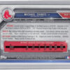 2019 Bowman Michael Chavis SN99 #BCP-92 Sox Chrome Prospects Mojo Refractors - Image 3