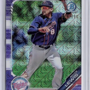 2019 Bowman Royce Lewis SN250 #BCP-103 Twins Chrome Prospects Mojo Refractors Pu