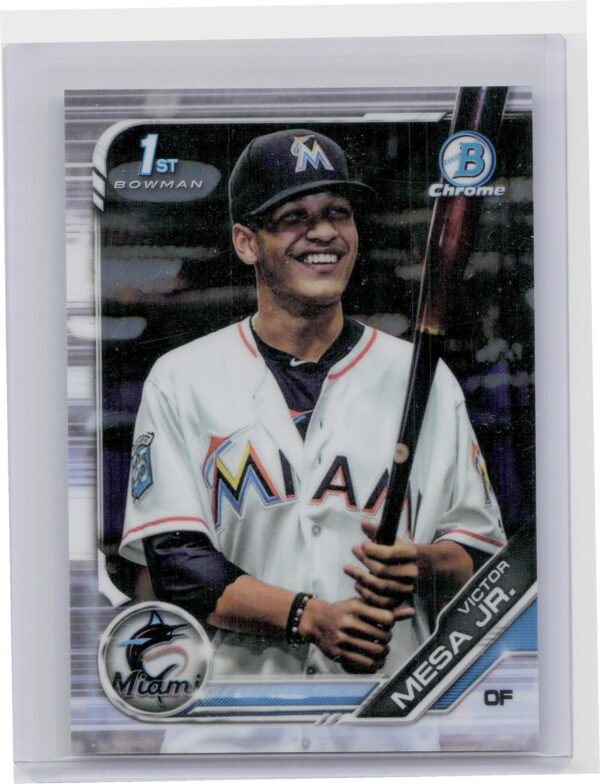 2019 Bowman Victor Mesa Jr. #BCP-104 Marlins Chrome Prospects