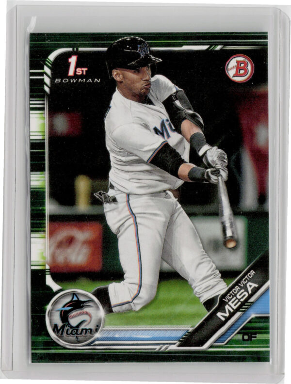 2019 Bowman Victor Victor Mesa #BP-5 Marlins Prospects Camo