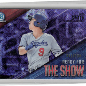2019 Bowman Will Smith SN250 #RFTS-5 Dodgers Ready for the Show Mojo Refractors