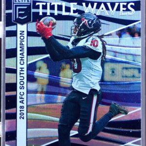 2019 Donruss Elite DeAndre Hopkins #TW-7 Texans Title Waves