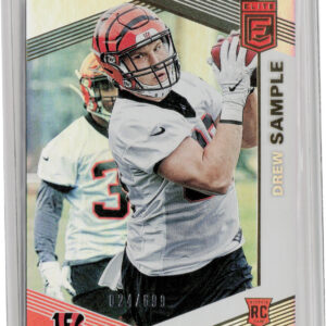 2019 Donruss Elite Drew Sample RC SN699 #140 Bengals