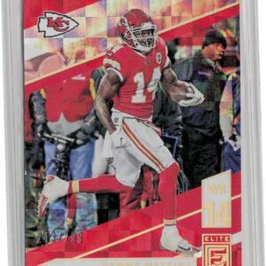 2019 Donruss Elite Sammy Watkins Red SN299 #15 Chiefs