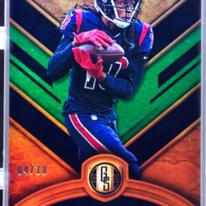2019 Gold Standard DeAndre Hopkins Emerald /10 #61 Texans