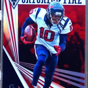 2019 Panini Phoenix DeAndre Hopkins /299 #17 Texans Catching Fire Red