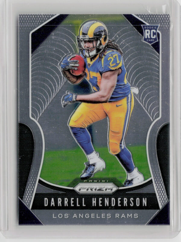 2019 Panini Prizm Darrell Henderson RC #330 Rams