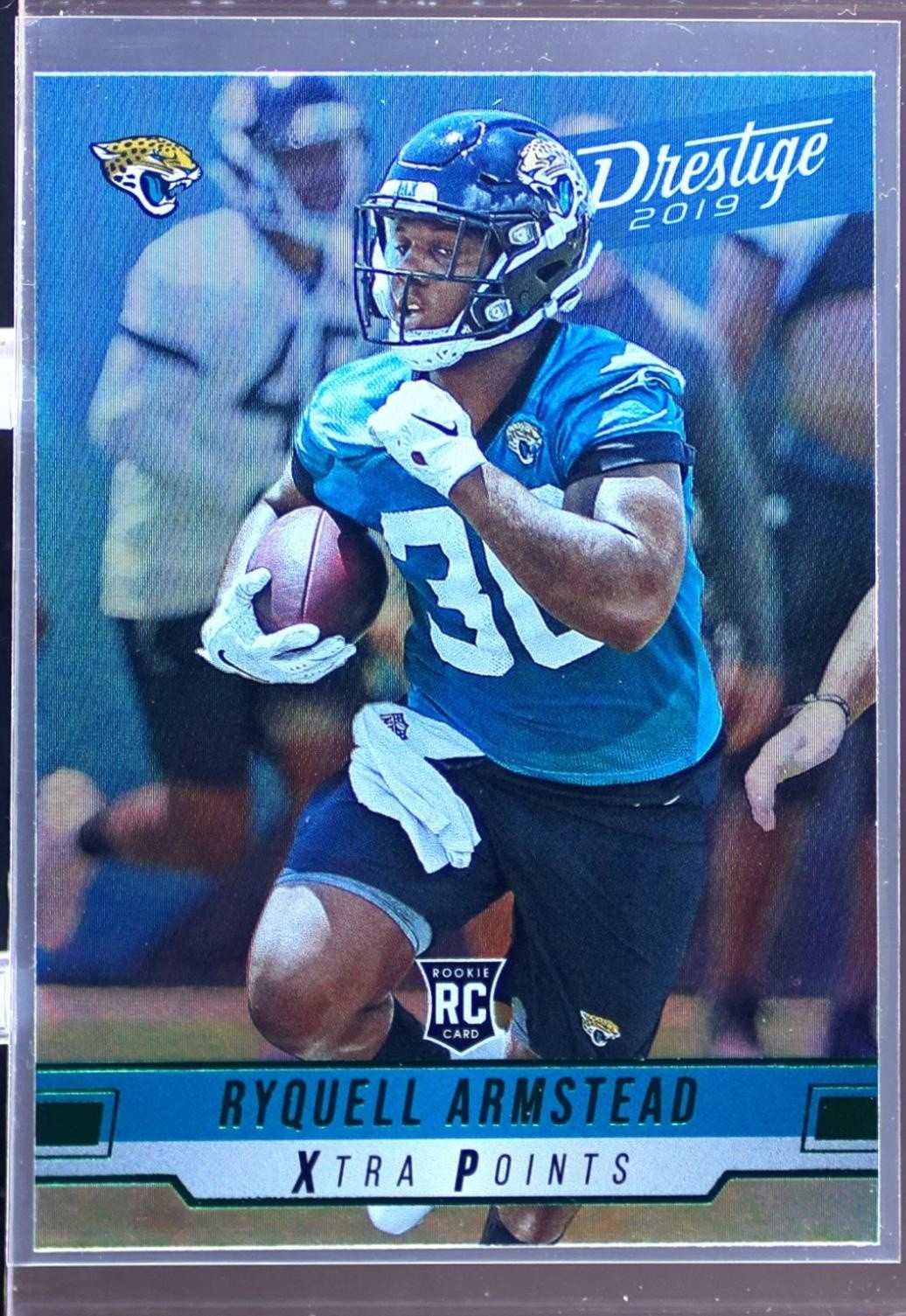 2019 Prestige Ryquell Armstead Xtra Points Green RC #299 Jaguars