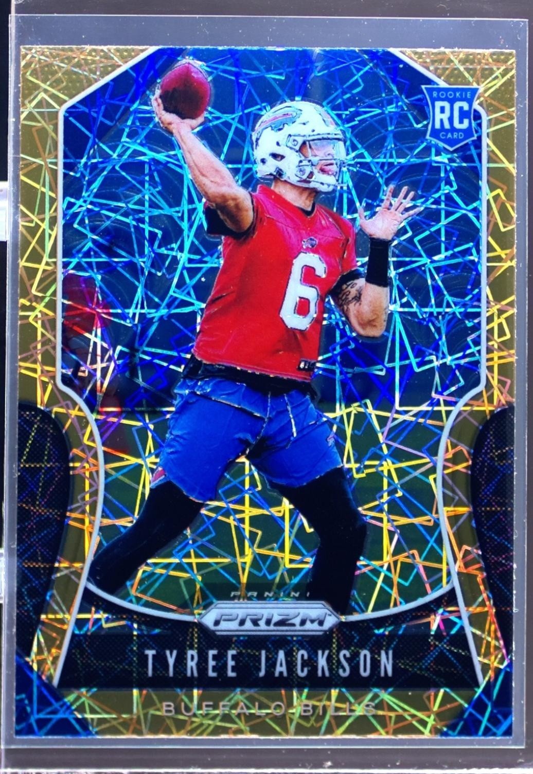 2019 Prizm Tyree Jackson Lazer RC #321 Bills