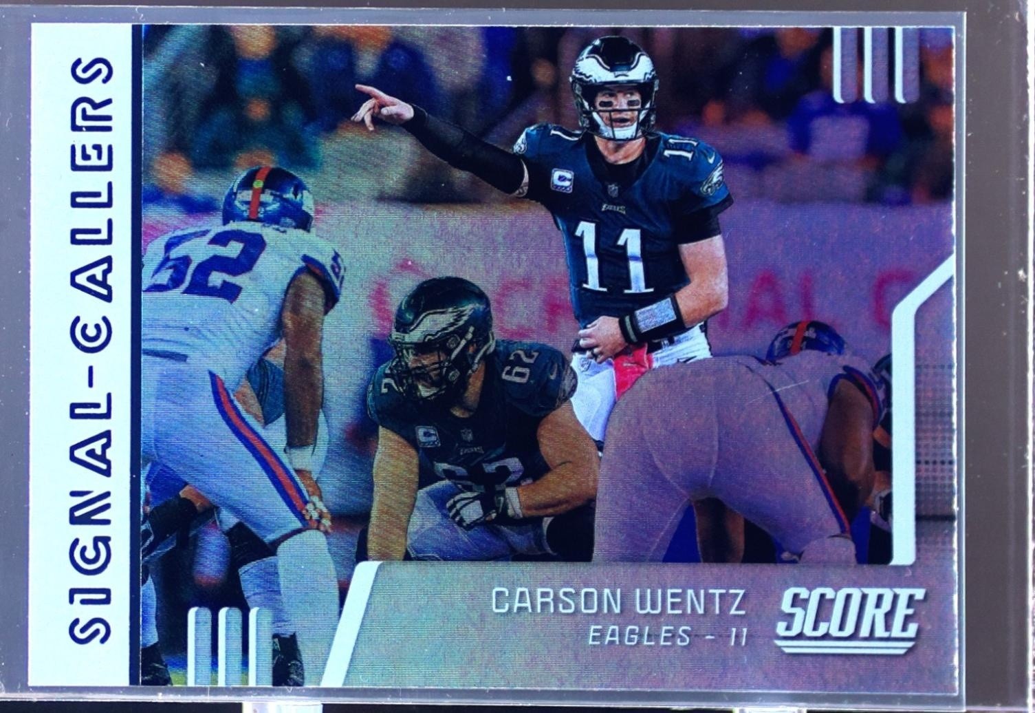 2019 Score Carson Wentz #SC-21 Eagles Signal Callers