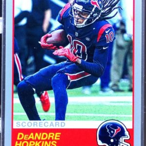 2019 Score DeAndre Hopkins Scorecard #43 Texans