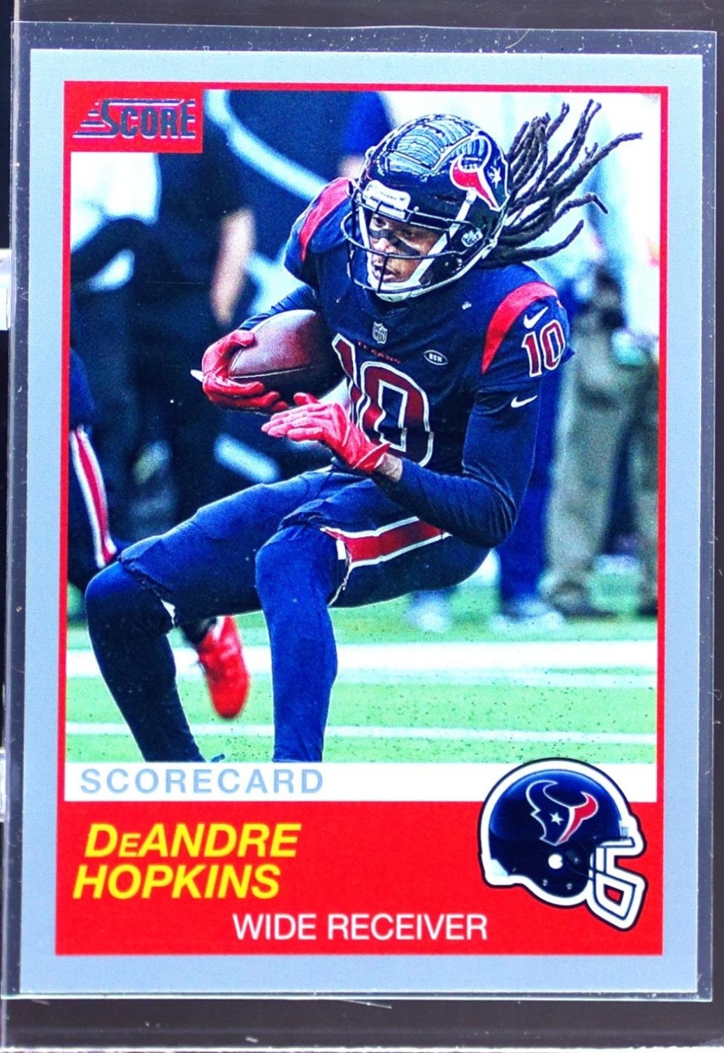 2019 Score DeAndre Hopkins Scorecard #43 Texans