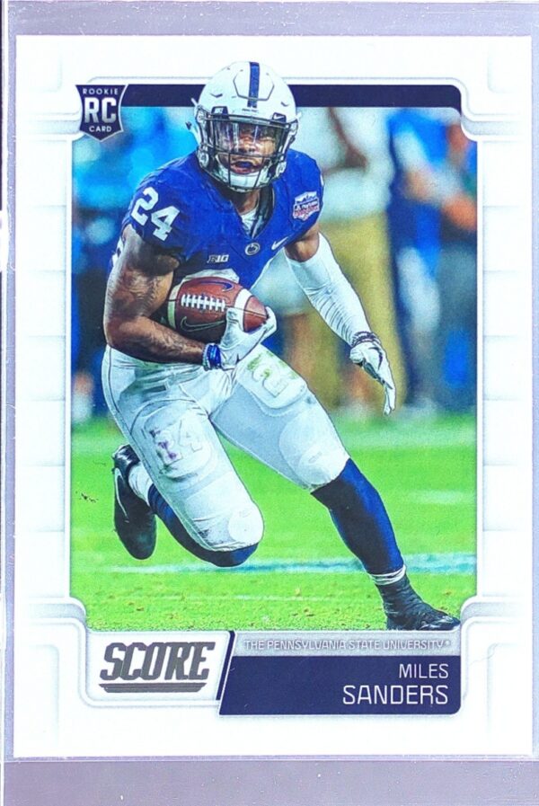 2019 Score Miles Sanders RC #346 Lions