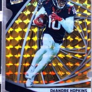 2019 Spectra DeAndre Hopkins Neon Orange Die Cut /10 #80 Texans
