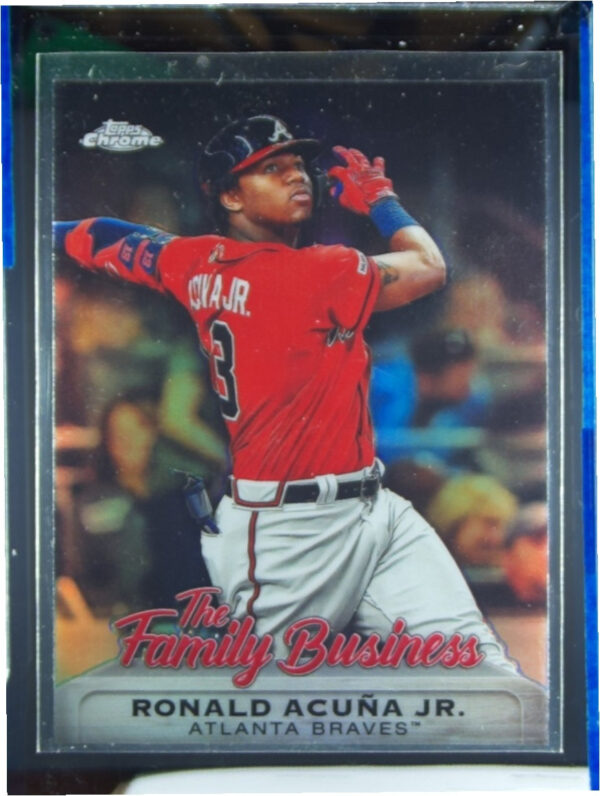 2019 Topps Chrome Update Ronald Acuna Jr. #FBC-8 Braves The Family Business