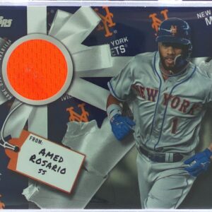2019 Topps Holiday Amed Rosario JSY #WHR-ARO Mets Relics