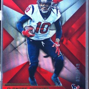 2019 XR DeAndre Hopkins Red /249 #81 Texans