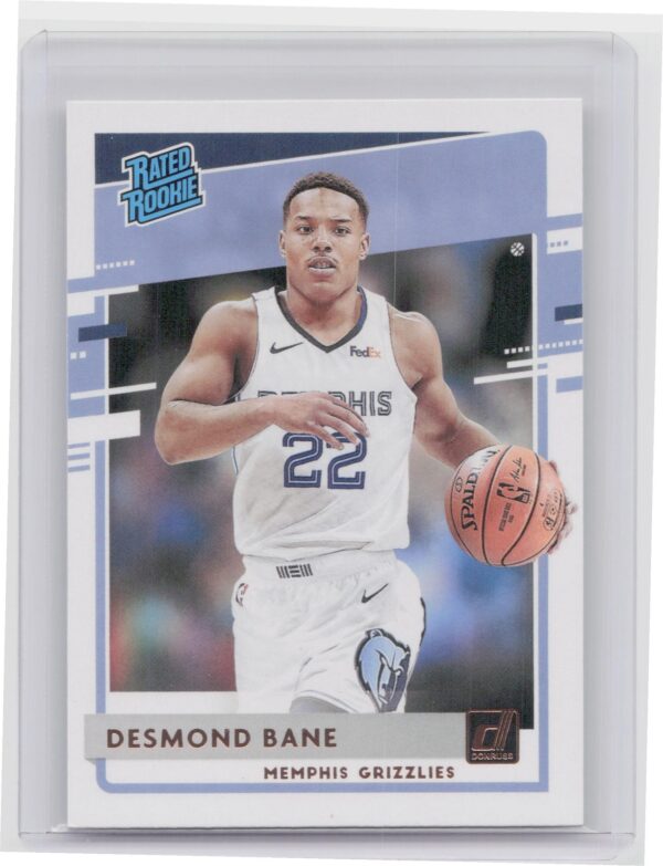 2020-21 Donruss Desmond Bane Rated Rookie RC #240 Grizzlies