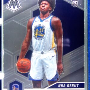 2020-21 Mosaic James Wiseman RC #266 Warriors