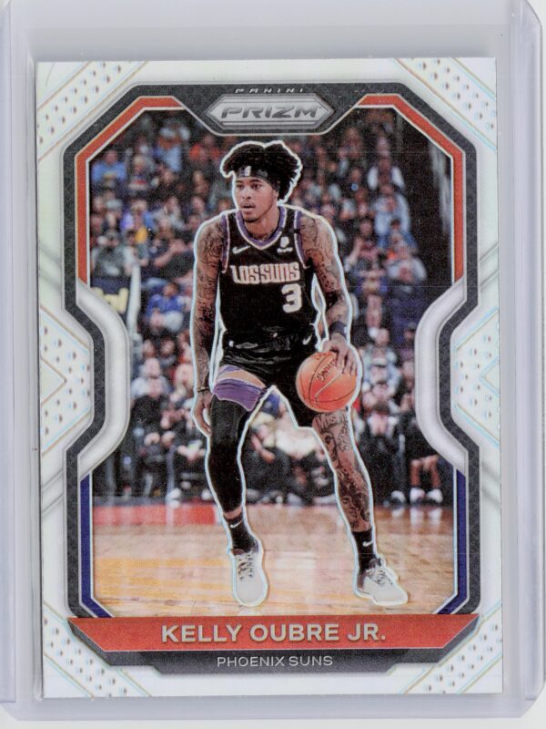 2020-21 Panini Prizm Kelly Oubre Jr. Silver Prizms #208 Suns