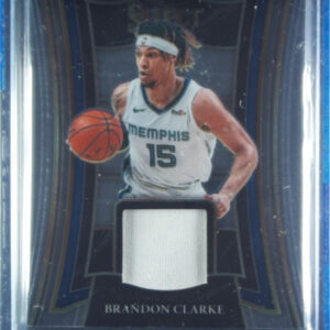 2020-21 Panini Select Brandon Clarke MEM #SS-BCL Grizzlies Selective Swatches