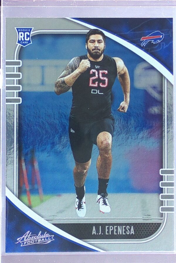 2020 Absolute A.J. Epenesa Retail RC #101 Bills