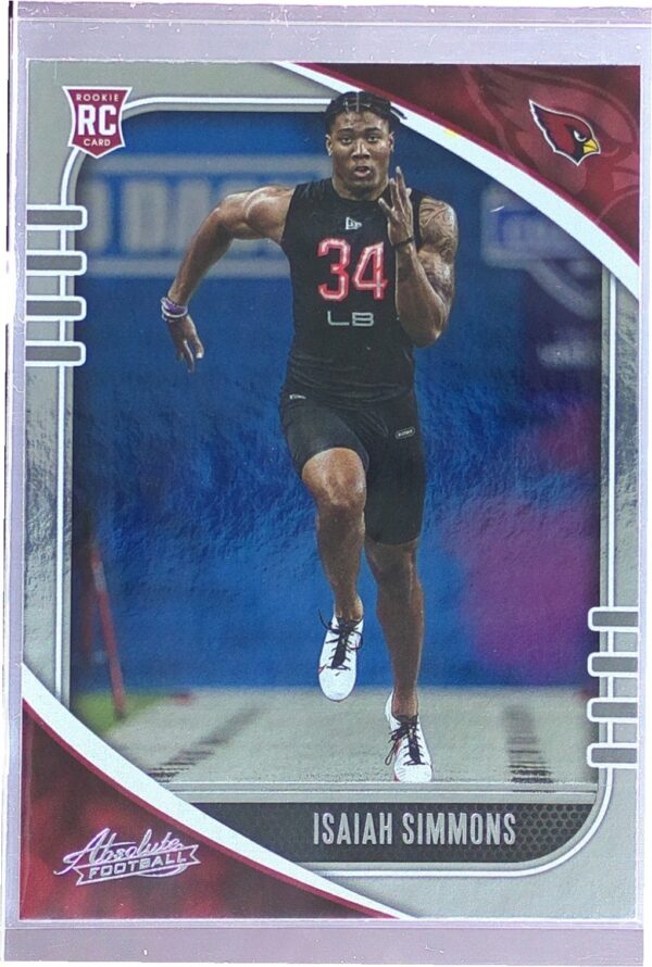 2020 Absolute Isaiah Simmons Retail RC #140 Cardinals
