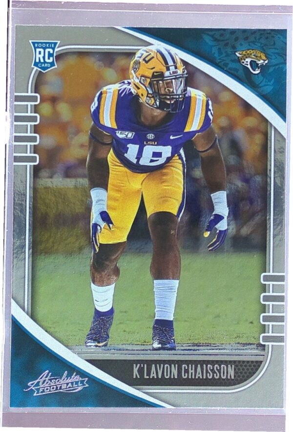 2020 Absolute K'Lavon Chaisson Retail RC #173 Jaguars