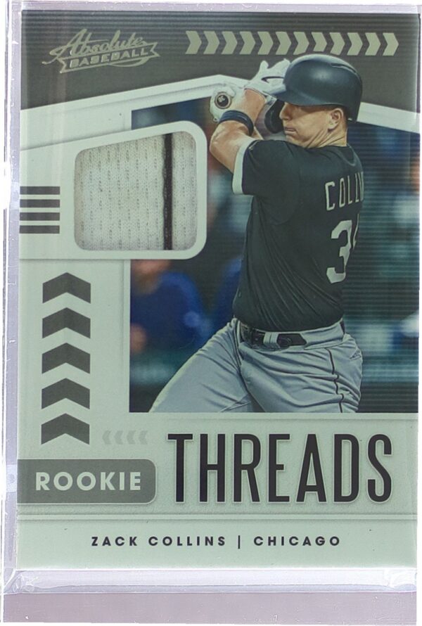 2020 Absolute Zack Collins JSY RC #RT-ZC Sox Rookie Threads