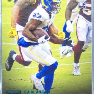 2020 Chronicles Cam Akers RC #PA-32 Rams Panini Teal