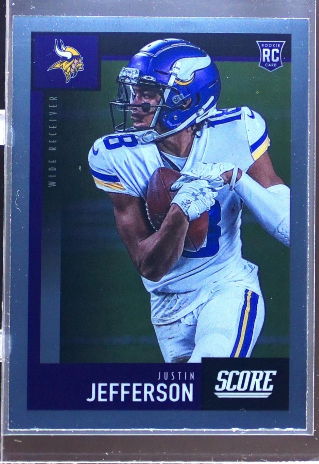 2020 Chronicles Justin Jefferson RC #449 Vikings 2020 Score Update Rookies
