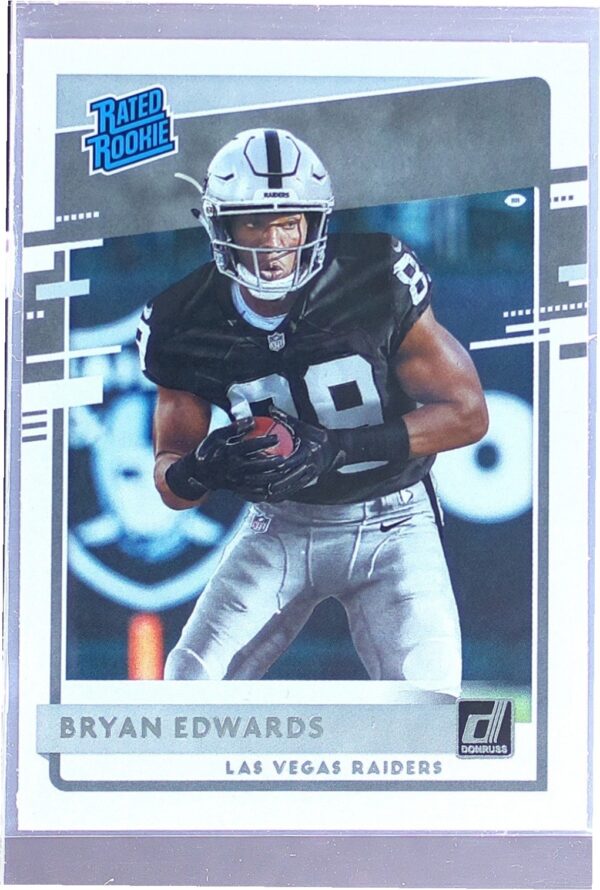 2020 Donruss Bryan Edwards RC #328 Raiders